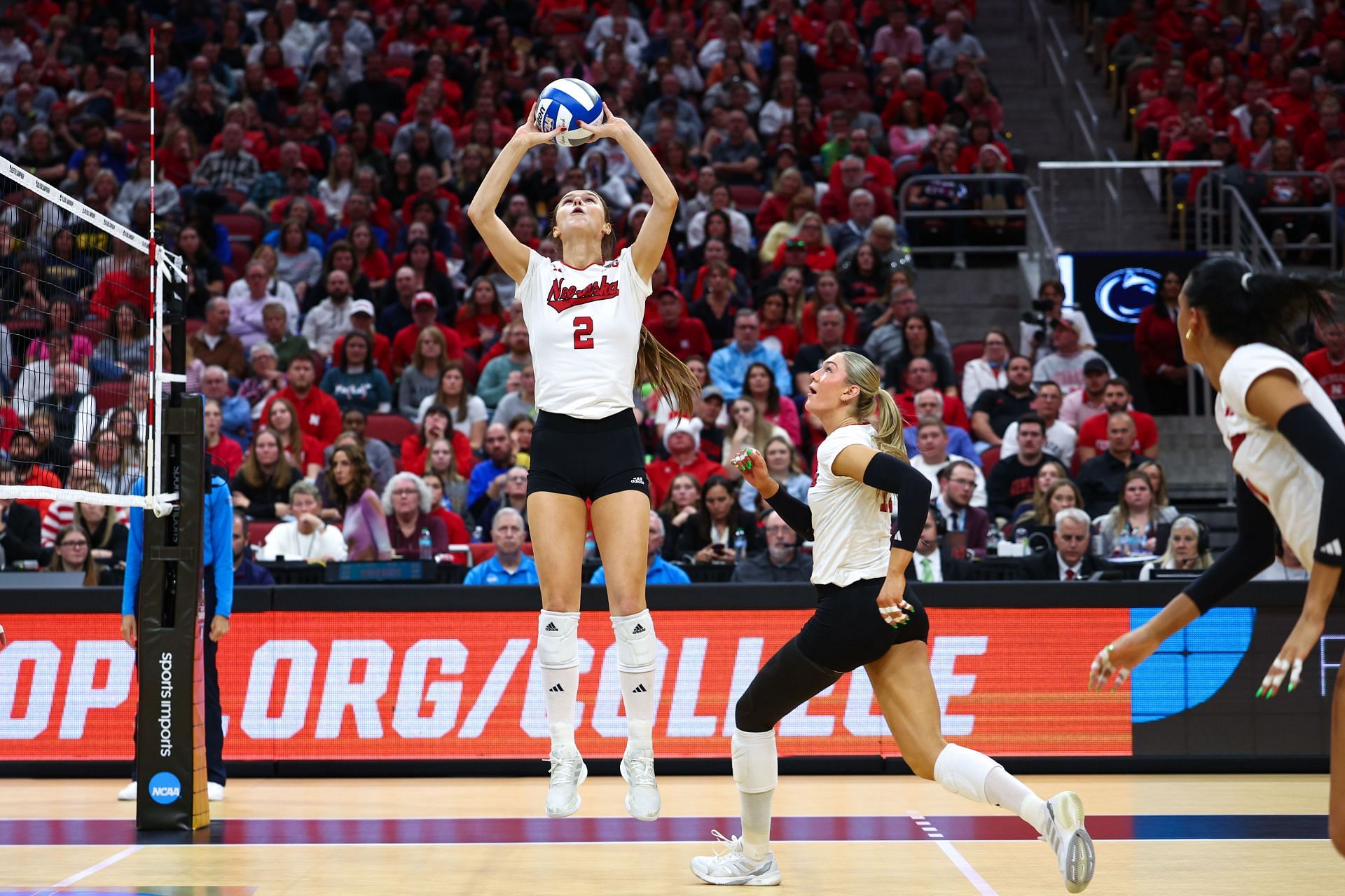 Reilly at the 2024 Division I Women's Volleyball Semifinals - Source: Getty